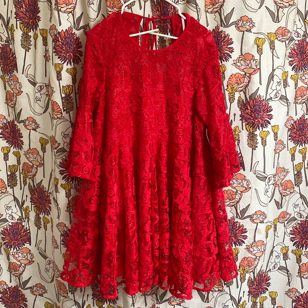 NWT Free People Le Fleur Mini Dress